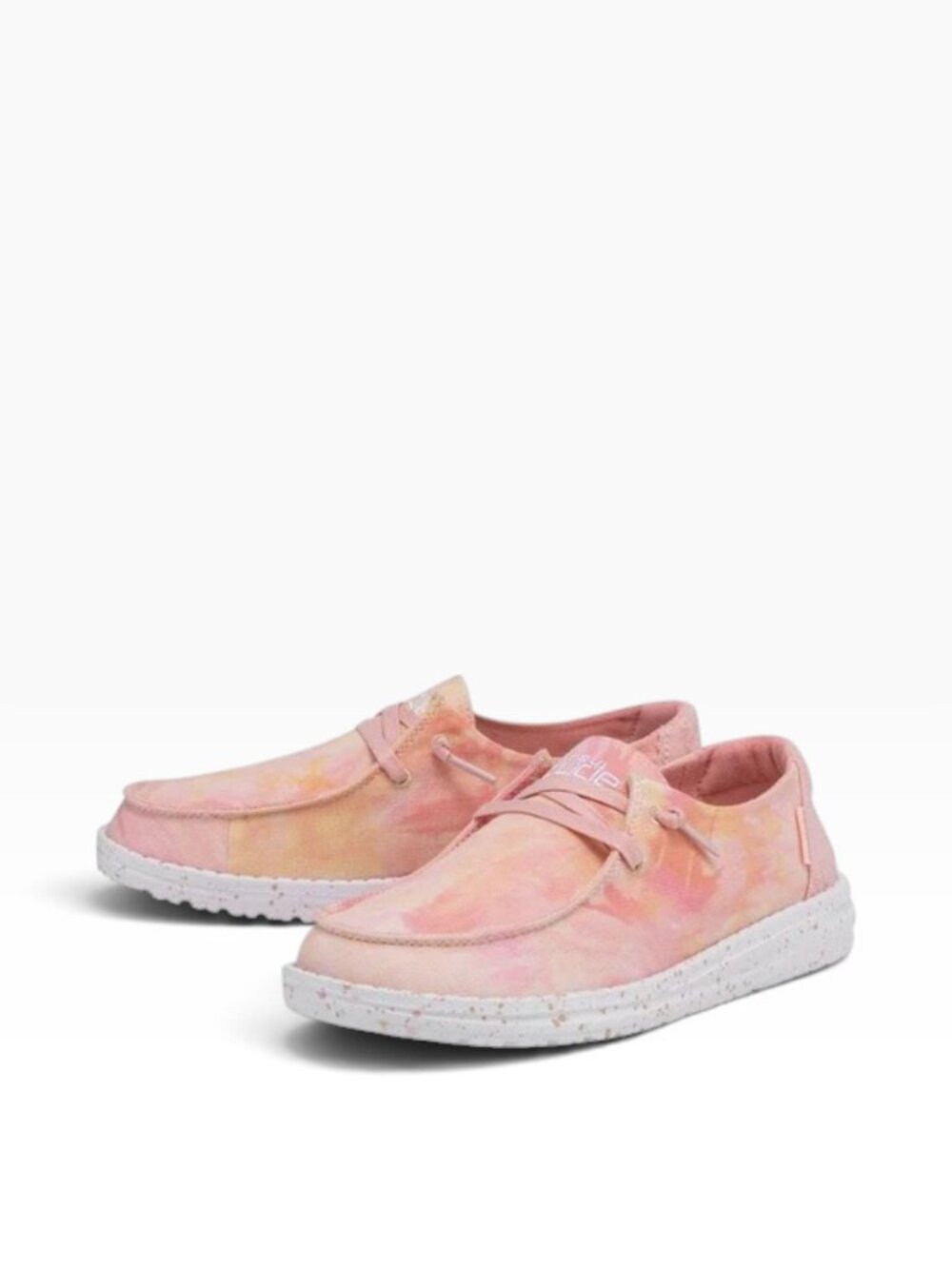 Hey Dude Wendy Lemon Ombre Tie Dye Women’s Size 7 Slip‑On Casual Shoes – NWT